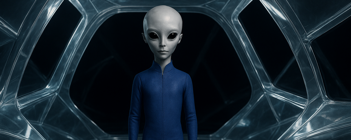 Rohaan from the Essassani civilization in a dark, futuristic setting